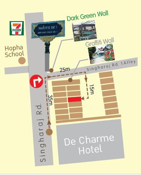 Hotel Baan Singharaj Čiang Mai Exteriér fotografie